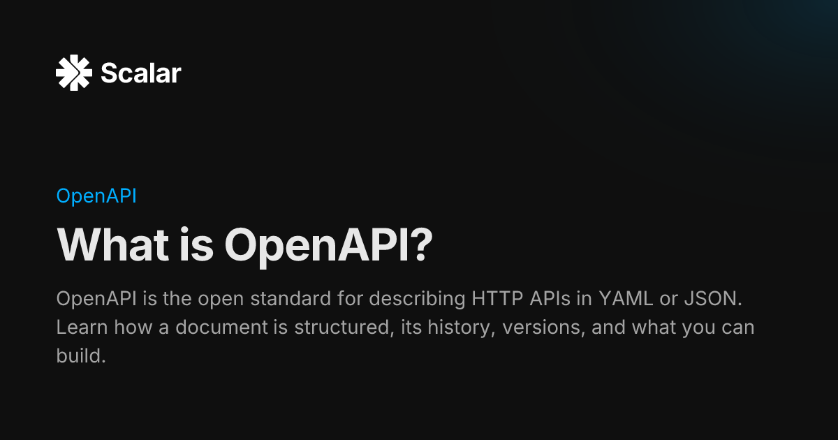 What is OpenAPI? A Guide to the OpenAPI Specification